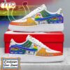 Custom Name Indianapolis Colts NFL Team Air Force 1 Shoes For Fans Custom Name Indianapolis Colts NFL Team Air Force 1 Shoes For Fans