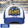 Custom Name Los Angeles Rams NFL Graffiti Team Baseball Cap Custom Name Los Angeles Rams NFL Graffiti Team Baseball Cap
