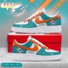 Custom Name Miami Dolphins NFL Victory Pride Air Force 1 Shoes Custom Name Miami Dolphins NFL Victory Pride Air Force 1 Shoes