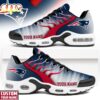 Custom Name New England Patriots NFL Endzone Runner Air Max Plus Shoes