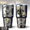 Custom Name New Orleans Saints Mascot Tumbler For Fans Custom Name New Orleans Saints Mascot Tumbler For Fans