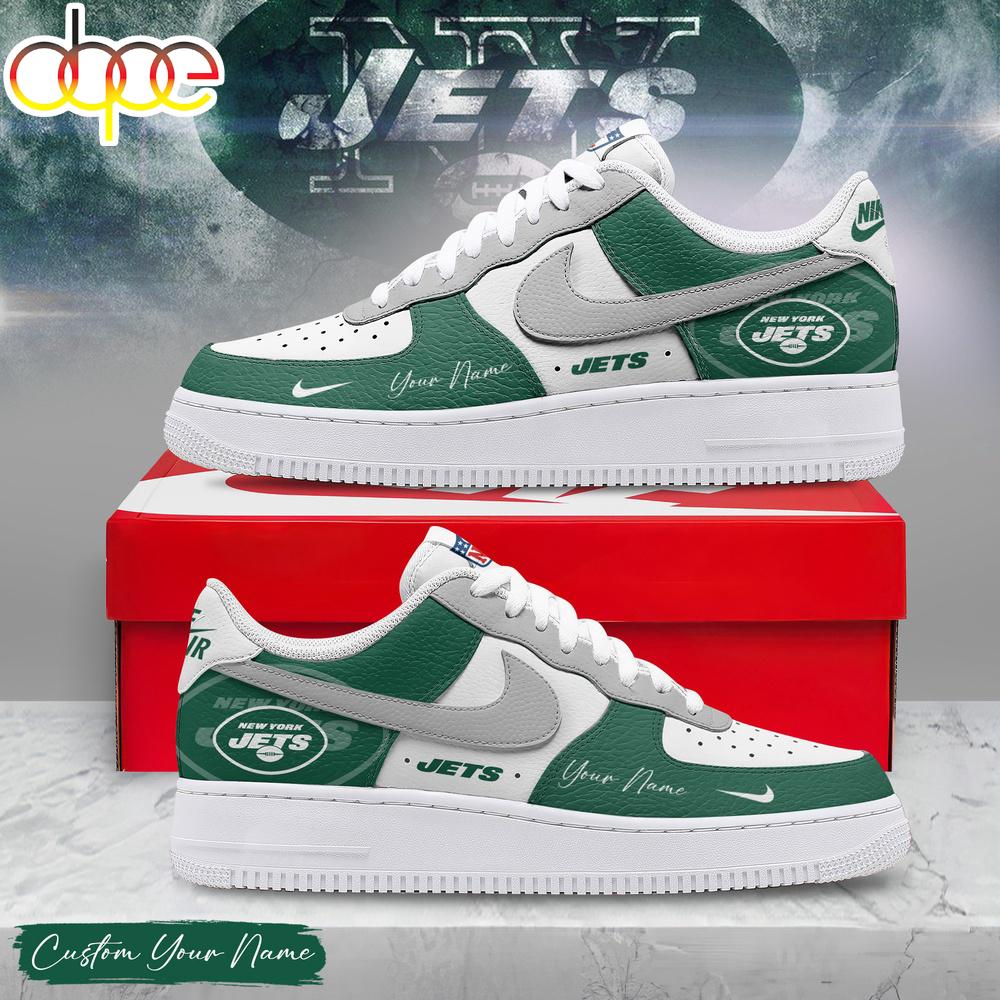 Custom Name New York Jets NFL Victory Pride Air Force 1 Shoes