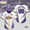 Custom Name Number Baltimore Ravens NFL Game Day Ready Baseball Jersey Shirt Custom Name Number Baltimore Ravens NFL Game Day Ready Baseball Jersey Shirt