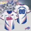 Custom Name Number Buffalo Bills NFL Game Day Ready Baseball Jersey Shirt