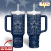 Custom Name Number Dallas Cowboys NFL Team Spirit Tumbler 40oz Custom Name Number Dallas Cowboys NFL Team Spirit Tumbler 40oz