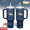 Custom Name Number Denver Broncos NFL Team Spirit Tumbler 40oz Custom Name Number Denver Broncos NFL Team Spirit Tumbler 40oz