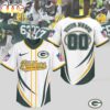 Custom Name Number Green Bay Packers NFL Game Day Ready Baseball Jersey Shirt Custom Name Number Green Bay Packers NFL Game Day Ready Baseball Jersey Shirt