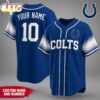Custom Name Number Indianapolis Colts NFL Team Pride Baseball Jersey Custom Name Number Indianapolis Colts NFL Team Pride Baseball Jersey
