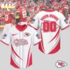 Custom Name Number Kansas City Chiefs NFL Game Day Ready Baseball Jersey Shirt