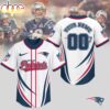 Custom Name Number New England Patriots NFL Game Day Ready Baseball Jersey Shirt