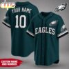 Custom Name Number Philadelphia Eagles NFL Team Pride Baseball Jersey Custom Name Number Philadelphia Eagles NFL Team Pride Baseball Jersey