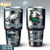Custom Name Philadelphia Eagles Mascot Tumbler For Fans Custom Name Philadelphia Eagles Mascot Tumbler For Fans