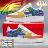 Custom Name Philadelphia Eagles NFL Team Air Force 1 Shoes For Fans