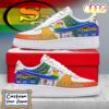 Custom Name San Francisco 49ers NFL Team Air Force 1 Shoes For Fans