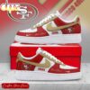 Custom Name San Francisco 49ers NFL Victory Pride Air Force 1 Shoes Custom Name San Francisco 49ers NFL Victory Pride Air Force 1 Shoes