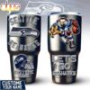 Custom Name Seattle Seahawks Mascot Tumbler For Fans