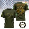 Dallas Cowboys US Army Military Police Veteran 3D T-Shirt