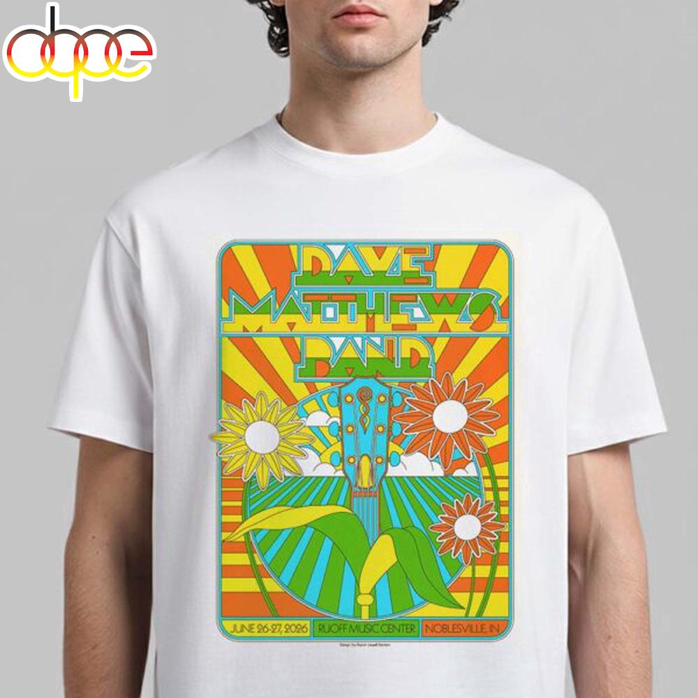 Dave Matthews Band Noblesville Indiana 2026 Unisex T-Shirt