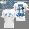 Detroit Lions Faith & Football 3D T-Shirt Detroit Lions Faith & Football 3D T-Shirt