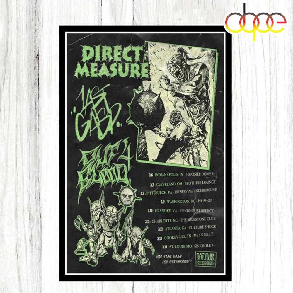 Direct Measure March 2026 Poster Canvas Direct Measure March 2026 Poster Canvas