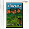 Disco Lines Tour Boulder CO On Apr 18 2026 Poster Canvas Disco Lines Tour Boulder CO On Apr 18 2026 Poster Canvas