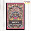 Dizgo Denver, Colorado March 20-21 2026 Tour Poster Canvas