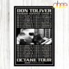 Don Toliver Octane Tour 2026 Poster Canvas Don Toliver Octane Tour 2026 Poster Canvas