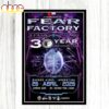 Fear Factory Arena Sur Centro Cultural April 26 2026 Tour Poster Canvas