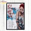 FKA twigs Body Hight Tour 2026 Poster Canvas