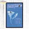 Free Throw UK EU Tour 2026 Poster Canvas