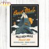 Gov't Mule Mission Ballroom March 27 2026 Tour Poster Canvas Gov't Mule Mission Ballroom March 27 2026 Tour Poster Canvas