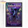 High On Fire Atlanta, GA February 23-24 2026 Tour Poster Canvas