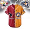 Houston Texans - Houston Astros Baseball Jersey Shirt
