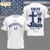 Indianapolis Colts Faith & Football 3D T-Shirt Indianapolis Colts Faith & Football 3D T-Shirt