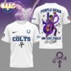 Indianapolis Colts NFL Prince Purple Reign Football 3D T-Shirt For Fans Indianapolis Colts NFL Prince Purple Reign Football 3D T-Shirt For Fans