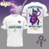 Jacksonville Jaguars NFL Prince Purple Reign Football 3D T-Shirt For Fans