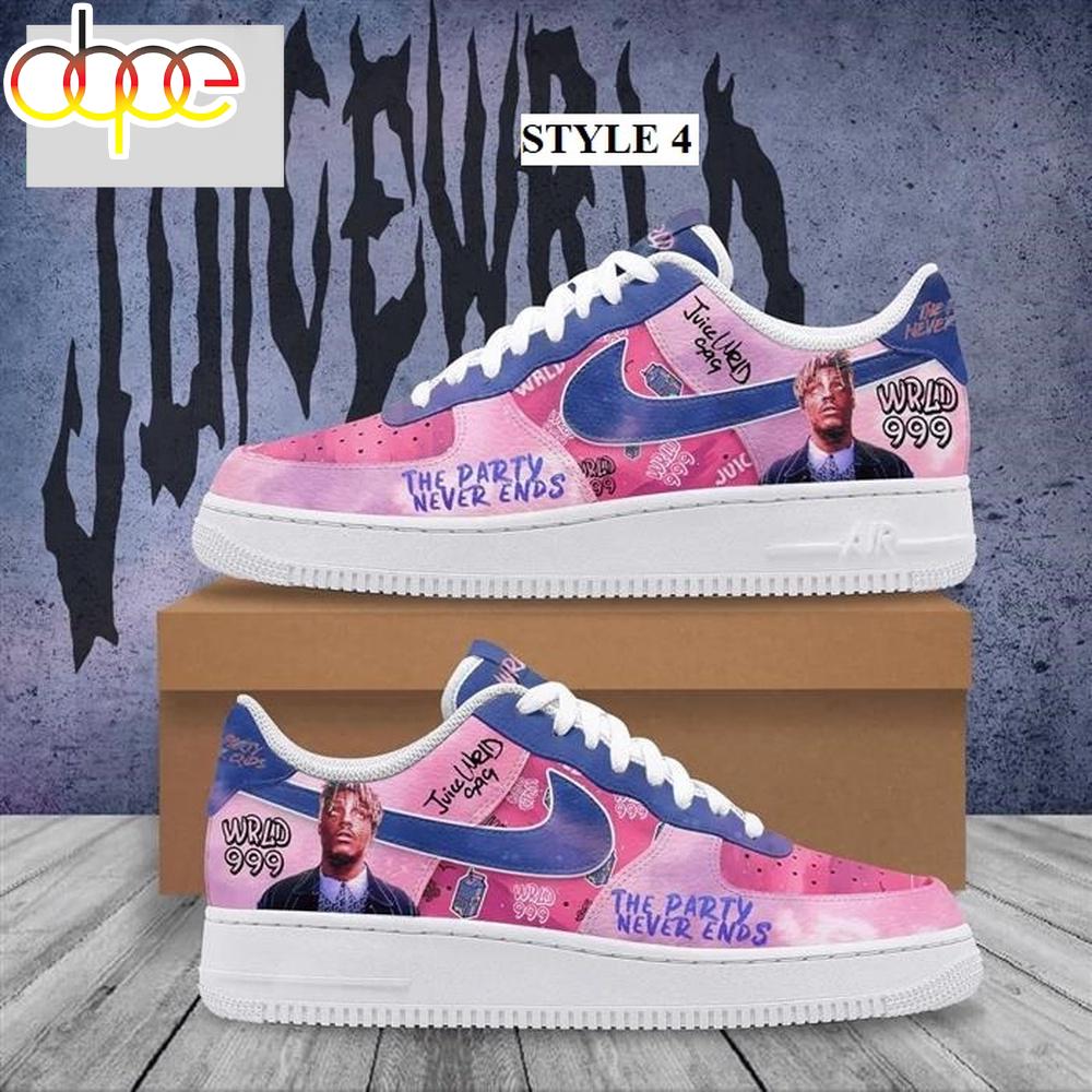 Juice WRLD Music Air Force 1 Shoes Gifts For Fan