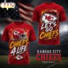 Kansas City Chiefs NFL Fan For Life 3D T-Shirt Kansas City Chiefs NFL Fan For Life 3D T-Shirt