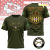 Kansas City Chiefs US Army Military Police Veteran 3D T-Shirt Kansas City Chiefs US Army Military Police Veteran 3D T-Shirt