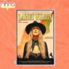 Lainey Wilson California Tour 2026 Poster Canvas