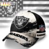 Las Vegas Raiders NFL Grunge Style Team Baseball Cap