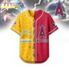 Los Angeles Chargers - Los Angeles Angels Baseball Jersey Shirt