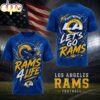 Los Angeles Rams NFL Fan For Life 3D T-Shirt Los Angeles Rams NFL Fan For Life 3D T-Shirt