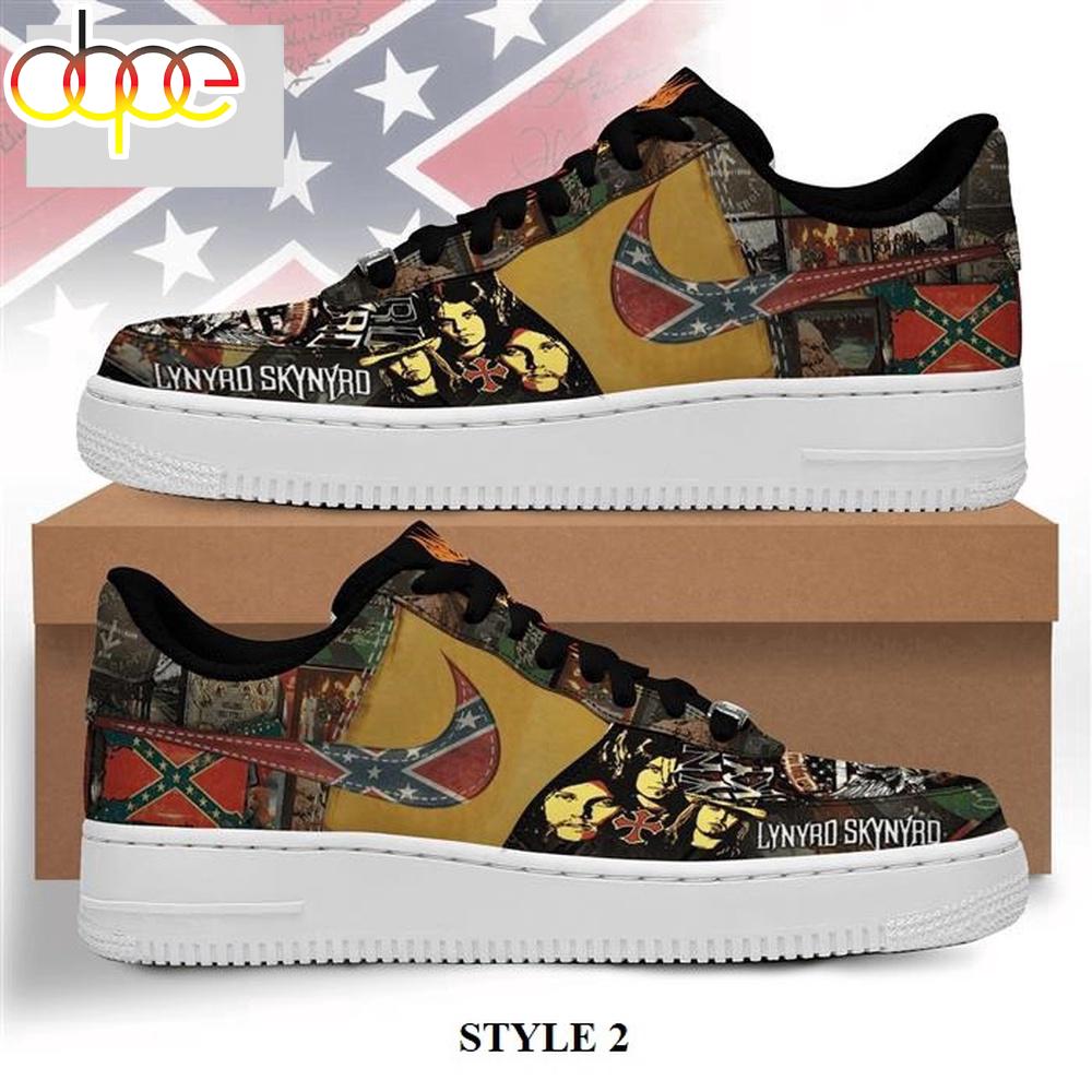Lynyrd Skynyrd Music Air Force 1 Shoes For Fans