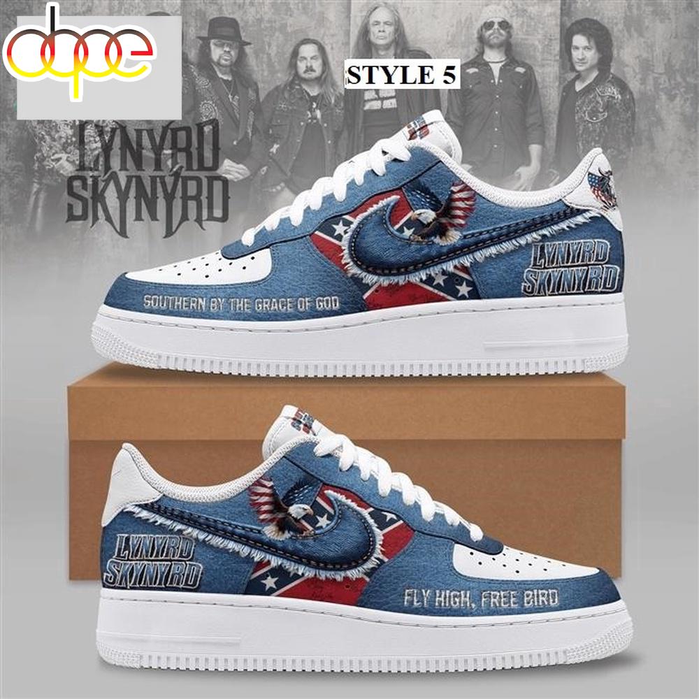 Lynyrd Skynyrd Music Air Force 1 Shoes Gifts For Fan