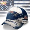 New England Patriots NFL Grunge Style Team Baseball Cap