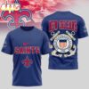 New Orleans Saints United States Coast Guard 3D T-Shirt New Orleans Saints United States Coast Guard 3D T-Shirt