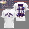 New York Giants Faith & Football 3D T-Shirt New York Giants Faith & Football 3D T-Shirt