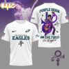 Philadelphia Eagles NFL Prince Purple Reign Football 3D T-Shirt For Fans