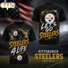 Pittsburgh Steelers NFL Fan For Life 3D T-Shirt